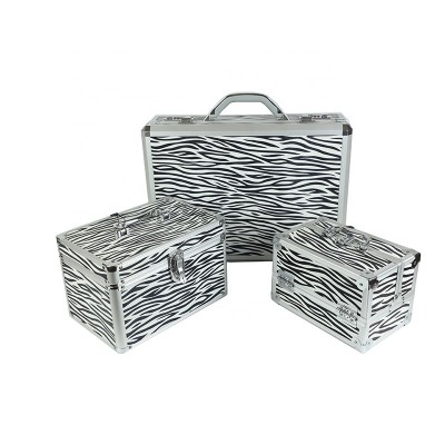 Aluminum Carry Case With Compartment Custom Business Unisex Hard Shell Briefcase